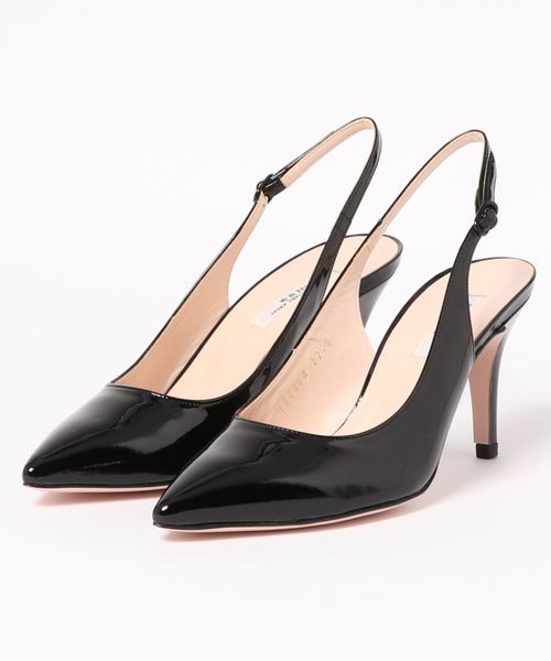 SEVEN TWELVE THIRTY（セヴントゥエルヴサーティー）の「[Lovely Walk]バックバンドパンプス（パンプス・レディース・ブラック/ピンクベージュ・23cm/23.5cm/24cm/24.5cm/22.5cm/22cm）」の3枚目の写真