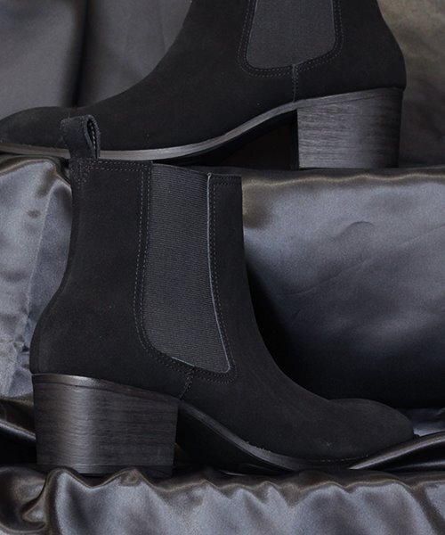 RED COVER（レッドカバー）の「RED COVER / サイドゴアハイヒールレザーブーツ(9932)（ブーツ・メンズ・ブラック/ブラック系その他・43/42/44/41/40）」の6枚目の写真