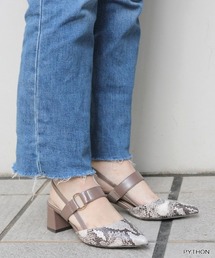 RANDA | ベルトミュールパンプス(パンプス)