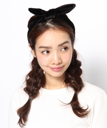 WEGO | WEGO/ベロアターバン(ヘアバンド)