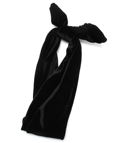 WEGO（ウィゴー）の「WEGO/ベロアターバン（ヘアバンド・レディース・ブラック/ネイビー/パープル/ピンク/ワイン・FREE）」の9枚目の写真