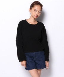 mystic | ショート丈リブプルオーバー(ニット/セーター)