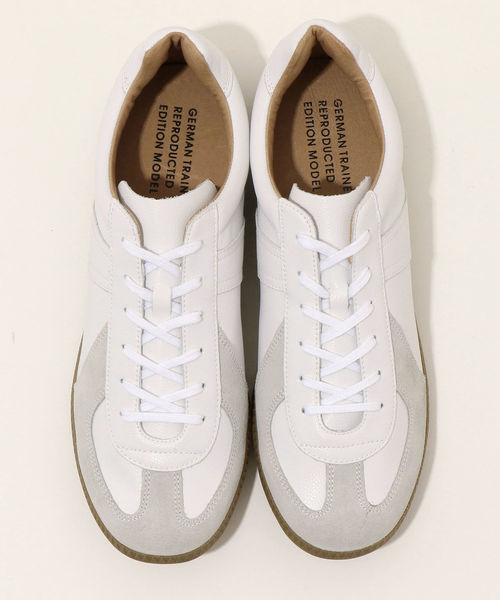 SHIPS any(シップス エニィ)の「GERMAN TRAINER: REPRO ED MODEL スニーカー(スニーカー・メンズ・ホワイト/ブラック・42/41/43/40)」の6枚目の写真