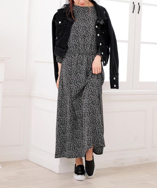 セール 小花柄ワンピース 襟あり 襟なし2タイプ ワンピース Ulysses ユリシス のファッション通販 Zozotown