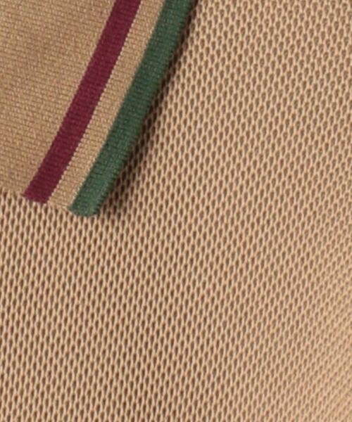 kolor（カラー）の「＜kolor（カラー）＞ カノコ ポロシャツ■■■（ポロシャツ・メンズ・ブラック/ベージュ・1/2）」の4枚目の写真