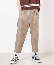 WEGO | WEGO/クラシックチェックアンクルペグトップ(スラックス)
