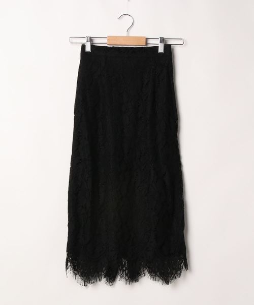 KOBE LETTUCE（コウベレタス）の「レースタイトスカート（スカート・レディース・イエロー/ブラック/オフホワイト/ターコイズブルー/ピンク系その他・S/M）」の7枚目の写真