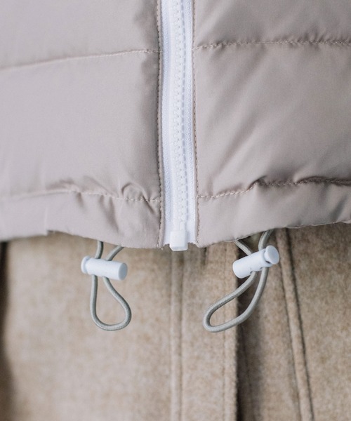 MARECHAL TERRE（マルシャルテル）の「サイドプリーツダウンベスト