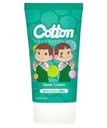 AQUA SAVON × PEKO（アクアシャボンペコ）の「不二家 ホワイトコットンの香り ハンドクリーム レディース 50g（ハンドケア/ハンドクリーム）」
