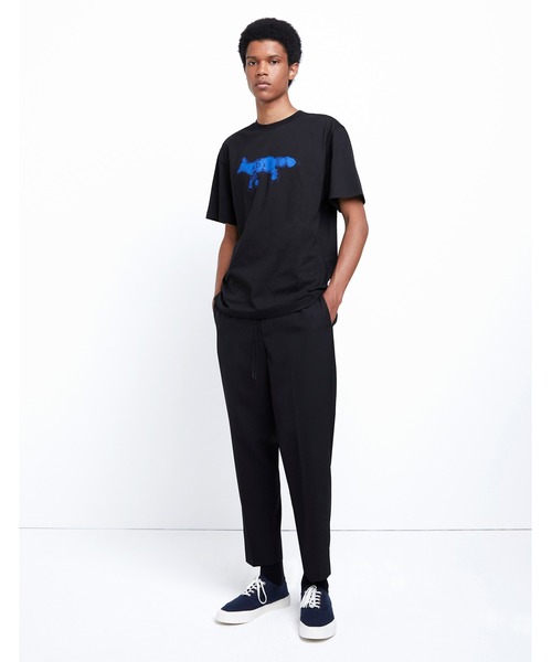 Maison Kitsune（メゾンキツネ）の「A KITSUNE FOX TEE-SHIRT（Tシャツ/カットソー・メンズ・ブラック/オフホワイト・1/3/2）」の9枚目の写真