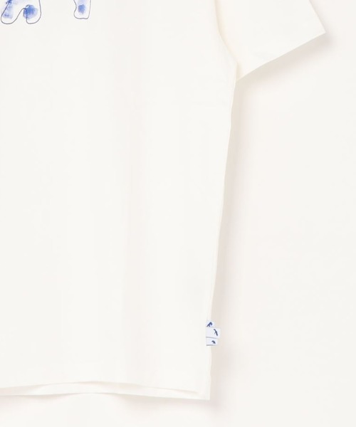 Maison Kitsune（メゾンキツネ）の「A KITSUNE FOX TEE-SHIRT（Tシャツ/カットソー・メンズ・ブラック/オフホワイト・1/3/2）」の7枚目の写真