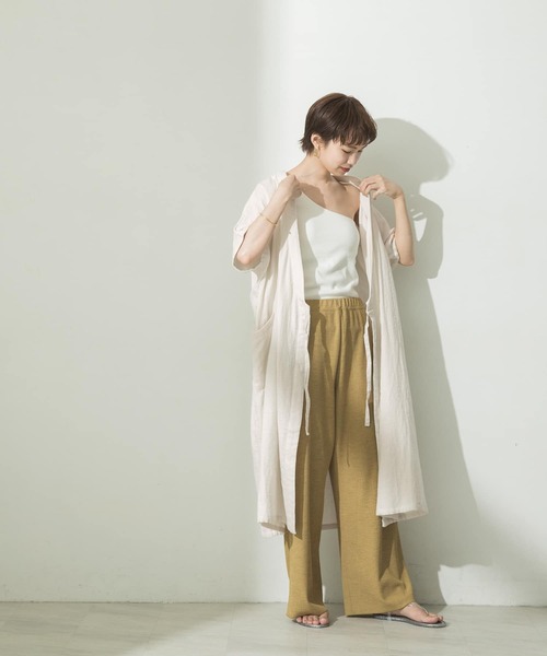 アーバンリサーチ×UCHINO マシュマロガーゼ カシュクールワンピース 快眠 URBAN RESEARCH(アーバンリサーチ)の「URBAN RESEARCH×UCHINO