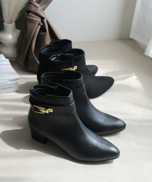 ゴールドバックルショートブーツ（ブーツ）｜AmiAmi（アミアミ）