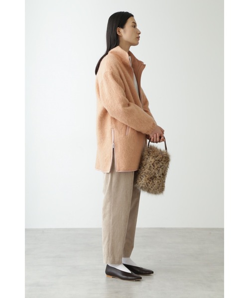 human woman(ヒューマンウーマン)の「◆シャンブレーコールパンツ(その他パンツ・レディース・ダークベージュ/ライトグリーン・SMALL/MEDIUM)」の3枚目の写真