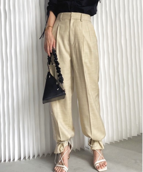 Ameri（アメリ）の「STRAIGHT-LEG PANTS（その他パンツ）」 - WEAR