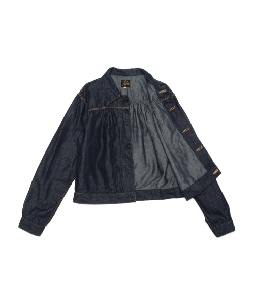 BEAMS BOY（ビームスボーイ）の「●NEEDLES WOMEN / Denim GT Jacket（デニムジャケット・レディース・インディゴブルー・ONE SIZE）」の9枚目の写真