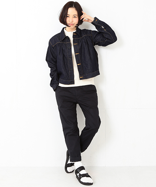 BEAMS BOY（ビームスボーイ）の「●NEEDLES WOMEN / Denim GT Jacket（デニムジャケット・レディース・インディゴブルー・ONE SIZE）」の17枚目の写真