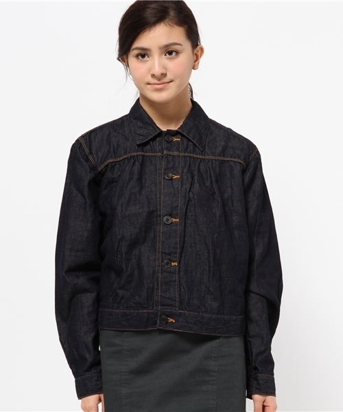 BEAMS BOY（ビームスボーイ）の「●NEEDLES WOMEN / Denim GT Jacket（デニムジャケット・レディース・インディゴブルー・ONE SIZE）」の2枚目の写真