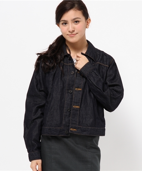 BEAMS BOY（ビームスボーイ）の「●NEEDLES WOMEN / Denim GT Jacket（デニムジャケット・レディース・インディゴブルー・ONE SIZE）」の5枚目の写真