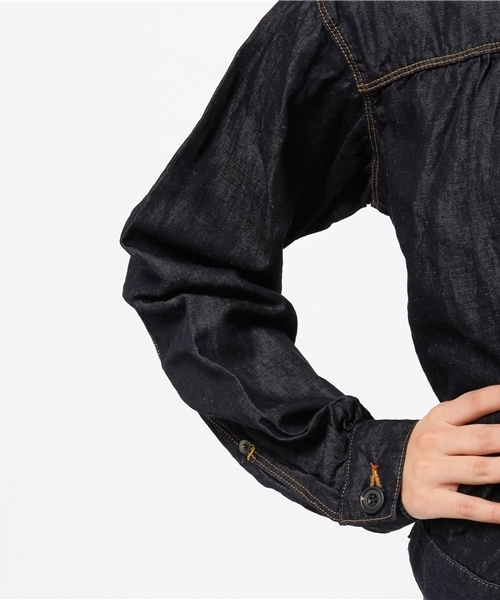 BEAMS BOY（ビームスボーイ）の「●NEEDLES WOMEN / Denim GT Jacket（デニムジャケット・レディース・インディゴブルー・ONE SIZE）」の11枚目の写真