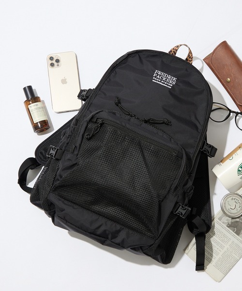 FREDRIK PACKERS(フレドリックパッカーズ)の「【FREDRIK PACKERS】210D DAY PACK TIPI マザーズリュック フレドリックパッカーズ(バックパック/リュック・レディース・チャコールグレー/ブラック/カーキ/ブラック系その他3/ブラック系その他2/レオパード/ブラック系その他4/ブラック系その他5/ベージュ系その他/マルチ/ブラック系7/ブラック系6・FREE)」の6枚目の写真