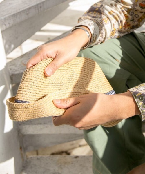 チャイハネ（チャイハネ）の「【チャイハネ】セブハット（ハット・メンズ・ネイビー/ブラウン/ナチュラル・FREE）」の9枚目の写真