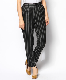 mystic | ストライプテーパードパンツ(その他パンツ)