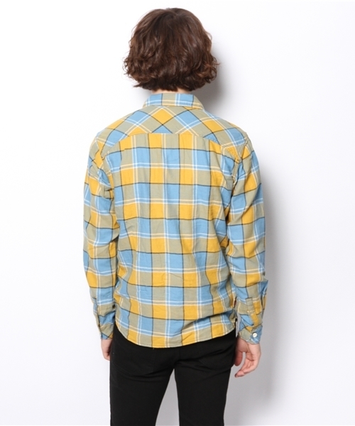 HYSTERIC GLAMOUR（ヒステリックグラマー）の「長袖ワークSH（シャツ/ブラウス・メンズ・イエロー系その他/ピンク系その他/グリーン系その他・MEDIUM/LARGE/SMALL）」の8枚目の写真