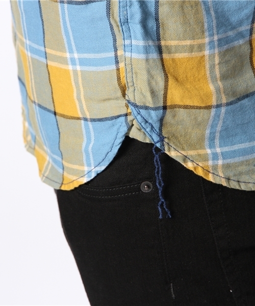 HYSTERIC GLAMOUR（ヒステリックグラマー）の「長袖ワークSH（シャツ/ブラウス・メンズ・イエロー系その他/ピンク系その他/グリーン系その他・MEDIUM/LARGE/SMALL）」の11枚目の写真