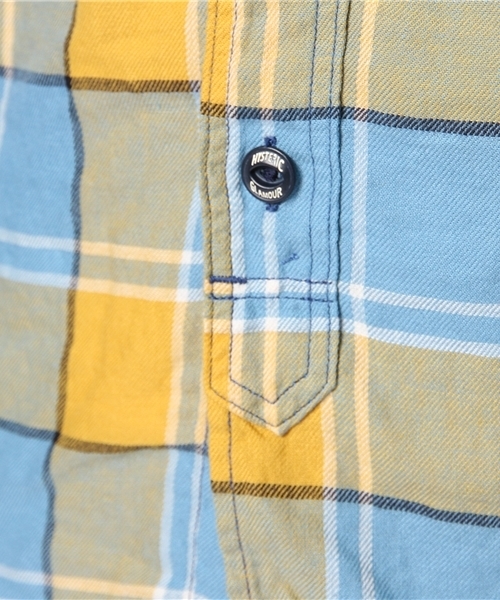 HYSTERIC GLAMOUR（ヒステリックグラマー）の「長袖ワークSH（シャツ/ブラウス・メンズ・イエロー系その他/ピンク系その他/グリーン系その他・MEDIUM/LARGE/SMALL）」の13枚目の写真