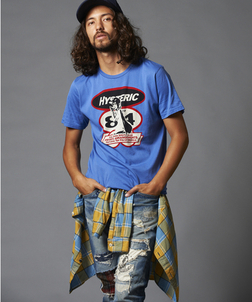 HYSTERIC GLAMOUR（ヒステリックグラマー）の「長袖ワークSH（シャツ/ブラウス・メンズ・イエロー系その他/ピンク系その他/グリーン系その他・MEDIUM/LARGE/SMALL）」の5枚目の写真