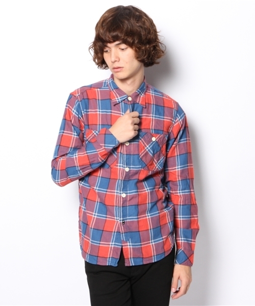 HYSTERIC GLAMOUR（ヒステリックグラマー）の「長袖ワークSH（シャツ/ブラウス・メンズ・イエロー系その他/ピンク系その他/グリーン系その他・MEDIUM/LARGE/SMALL）」の15枚目の写真