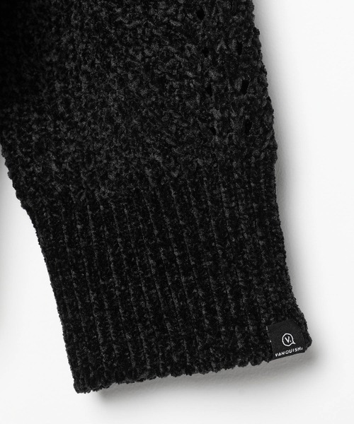 VANQUISH（ヴァンキッシュ）の「Mole yarn Crew neck Knit（ニット