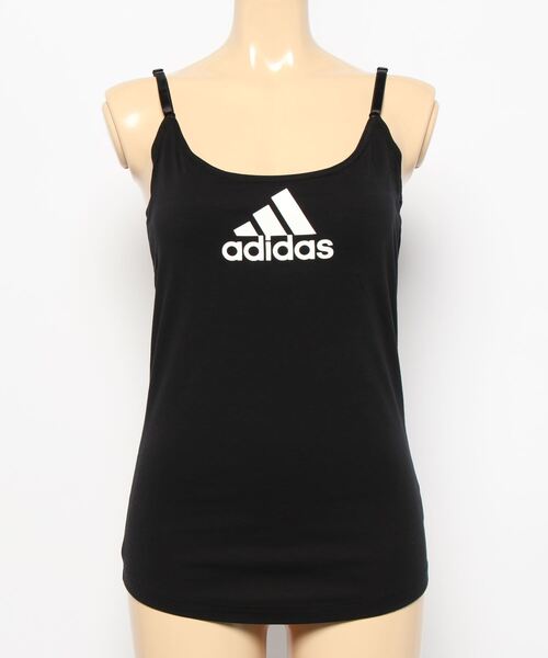 セール】adidas/アディダス ビッグロゴ ブラキャミソール 吸汗速乾