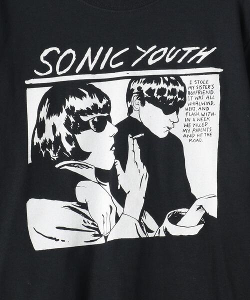 sonic youth（ソニックユース）の「＜KUNG FU＞SONIC YOUTH Tシャツ（Tシャツ/カットソー・レディース・ホワイト/ブラック・SMALL）」の12枚目の写真