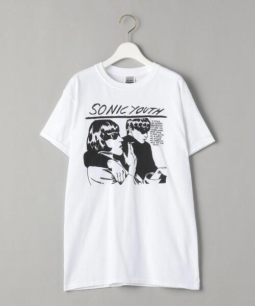 sonic youth（ソニックユース）の「＜KUNG FU＞SONIC YOUTH Tシャツ（Tシャツ/カットソー・レディース・ホワイト/ブラック・SMALL）」の4枚目の写真