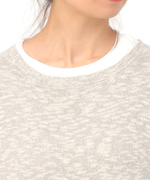 チチカカ（チチカカ）の「コットンスラブロングベスト（ベスト・レディース・ブラウン/グレー・FREE）」の9枚目の写真