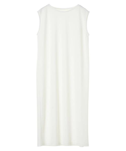 YECCA VECCA（イェッカヴェッカ）の「3wayシアーセットキャミワンピース　＊（ワンピース・レディース・ミント/ライトグレー/ブラック・FREE）」の7枚目の写真