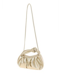 ギャザーカラーハンドバッグ