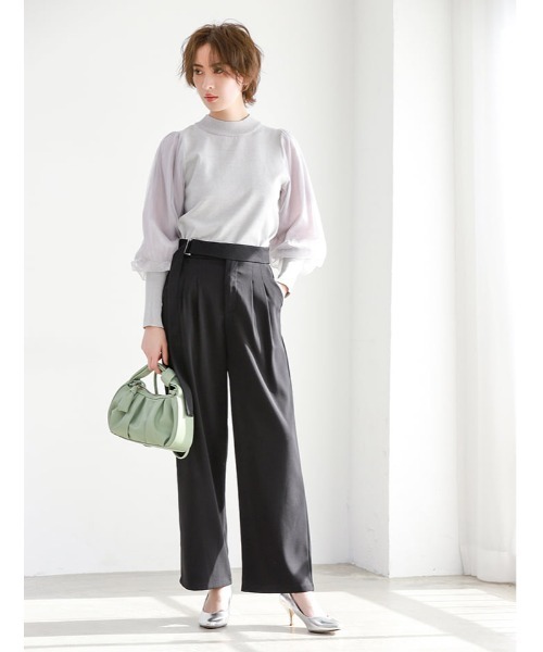 fifth（フィフス）の「ギャザーカラーハンドバッグ（ハンドバッグ・レディース・シルバー/ゴールド/グリーン・FREE）」の10枚目の写真