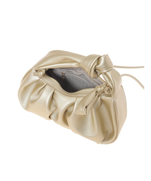 fifth（フィフス）の「ギャザーカラーハンドバッグ（ハンドバッグ・レディース・シルバー/ゴールド/グリーン・FREE）」の7枚目の写真