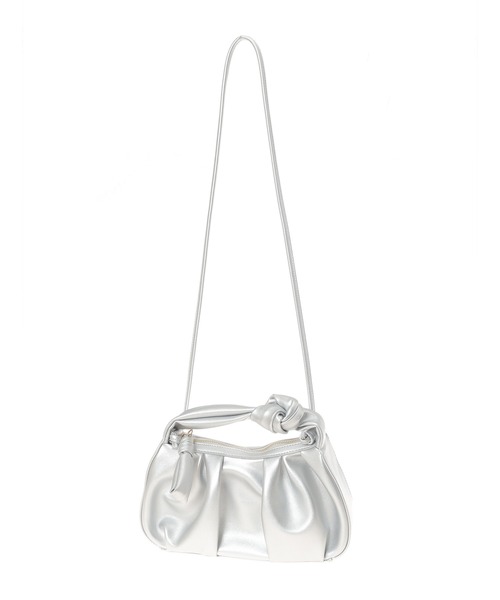 fifth（フィフス）の「ギャザーカラーハンドバッグ（ハンドバッグ・レディース・シルバー/ゴールド/グリーン・FREE）」の4枚目の写真