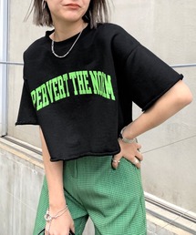 WHO'S WHO gallery | PERVERT 半袖カレッジショートプル(Tシャツ/カットソー)