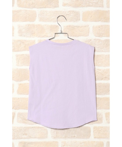 ikka（イッカ）の「【キッズ】【吸水速乾】キーネックＴ（120~160cm）（Tシャツ/カットソー・キッズ・ベージュ/パープル・140/130/160/120/150）」の5枚目の写真