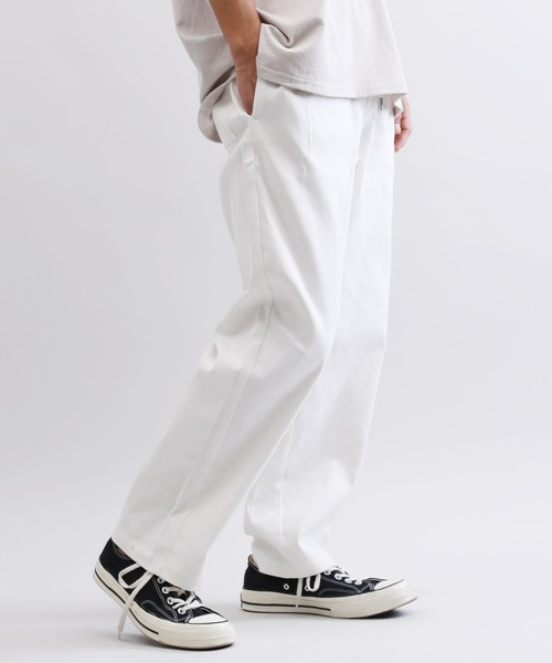 Lulu ＆ Arnie（るるあんどあーにー）の「ルーズテーパード ワイド バギー パンツ（その他パンツ・メンズ・ホワイト/ブラック・MEDIUM/LARGE）」の14枚目の写真