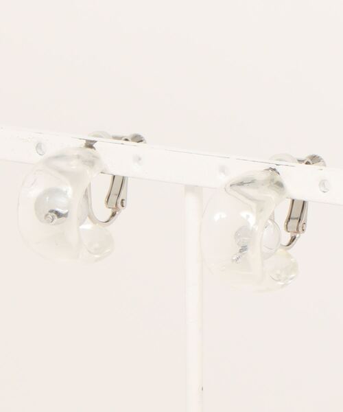 Ein（アイン）の「【Ein】クリアデザインイヤリングB（イヤリング・レディース・シルバー系その他/ゴールド系その他/シルバー系その他2/シルバー系その他3/ゴールド系その他2/ゴールド系その他3・FREE）」の4枚目の写真