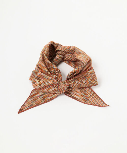 Ray BEAMS(レイビームス)の「La Maison de Lyllis / BERBERE ヘアバンド(ヘアバンド・レディース・ブラック/オレンジ・ONE SIZE)」の8枚目の写真