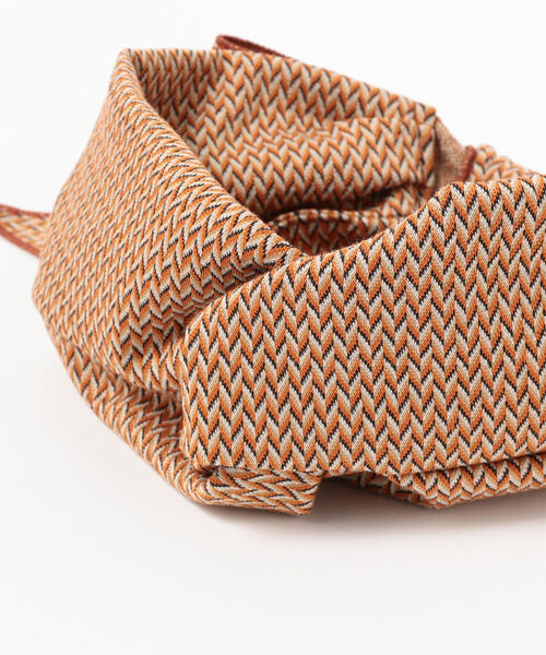 Ray BEAMS(レイビームス)の「La Maison de Lyllis / BERBERE ヘアバンド(ヘアバンド・レディース・ブラック/オレンジ・ONE SIZE)」の9枚目の写真