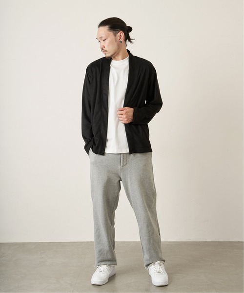 PARIS SAINT-GERMAIN(パリサンジェルマン)の「【Paris Saint-Germain】フェイクスウェード ボタンレス カーディガン(カーディガン/ボレロ・メンズ・ホワイト/ブラック/ベージュ・LARGE/MEDIUM/SMALL)」の16枚目の写真