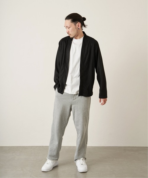 PARIS SAINT-GERMAIN(パリサンジェルマン)の「【Paris Saint-Germain】フェイクスウェード ボタンレス カーディガン(カーディガン/ボレロ・メンズ・ホワイト/ブラック/ベージュ・LARGE/MEDIUM/SMALL)」の17枚目の写真